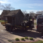 Play house shed move Kenosha WI